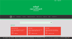 Desktop Screenshot of adept-recruitment.co.uk